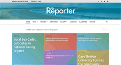 Desktop Screenshot of porthawkesburyreporter.com